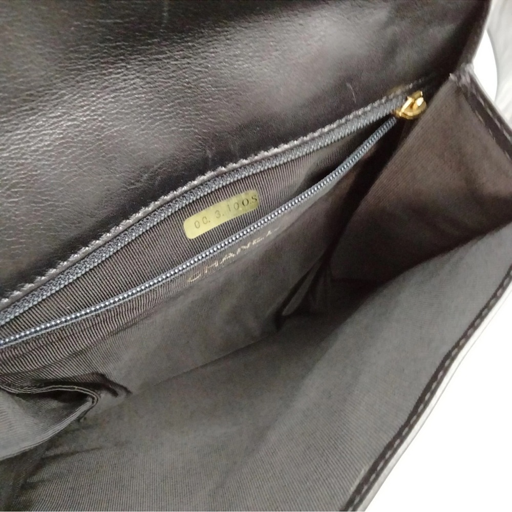CHANEL LOGO LEATHER MINI CROSSBODY SHOULDER BAG - Picture 11 of 12